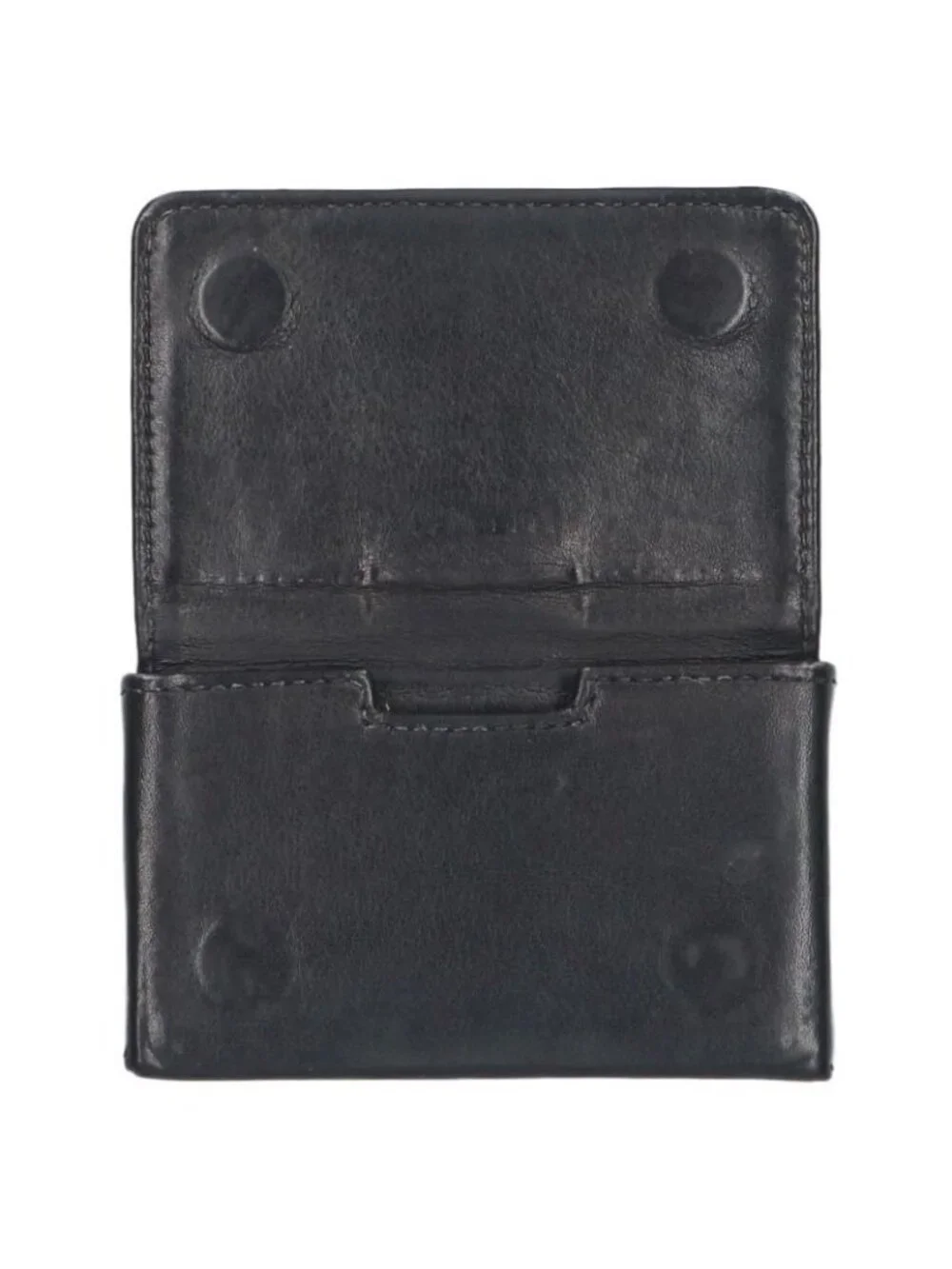Chrome Hearts Card Case Magnetic Leather